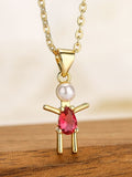 Pearl Girl or Boy Necklace